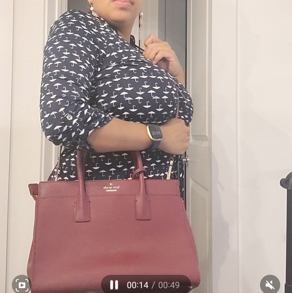 Red Kate Spade Cameron Street Candace Satchel - Picture 12 of 12